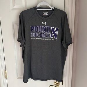 Northwestern basketball tee (under armor)